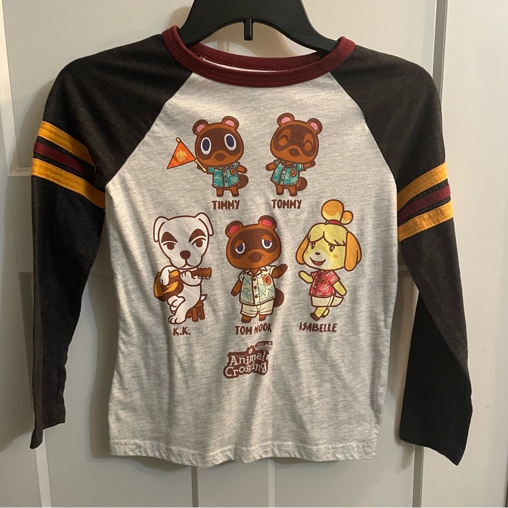 NWOT Sonoma Kids Animal Crossing long sleeve